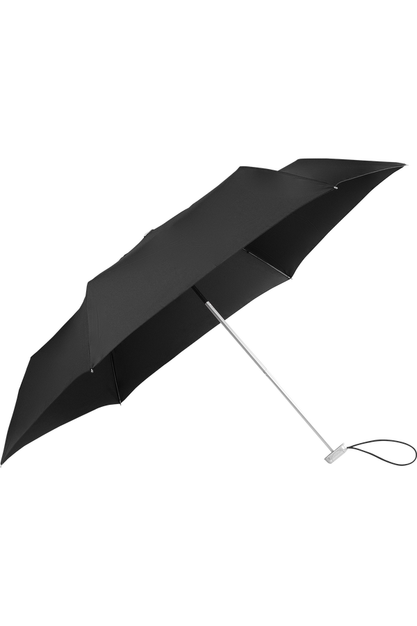 Samsonite Alu Drop S 3 Sect. Manual Flat  Zwart