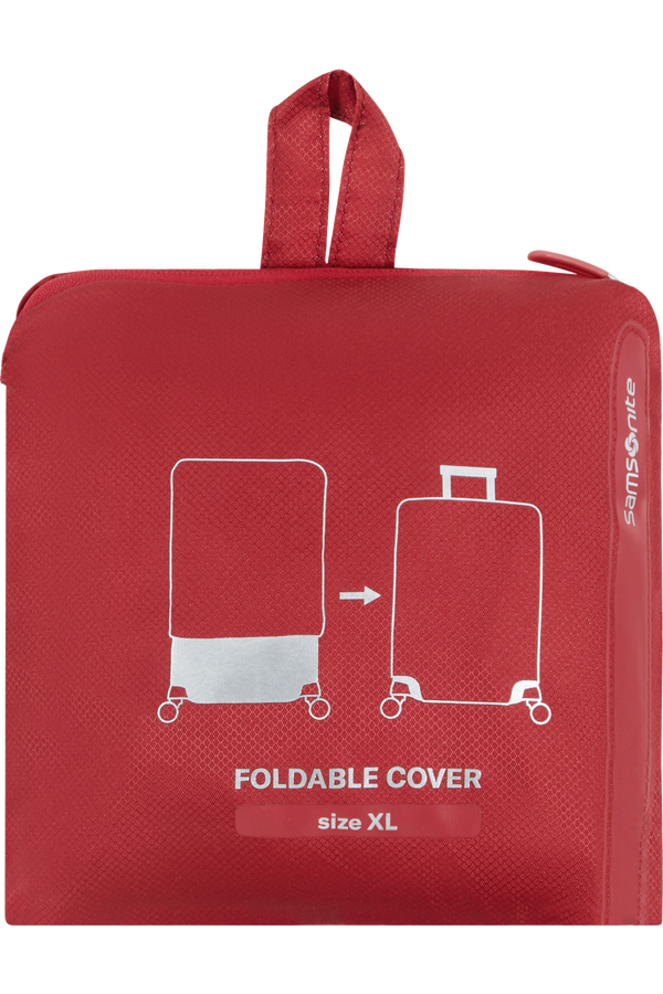 Samsonite Ta Revolution Foldable Luggage Cover XL  Rouge