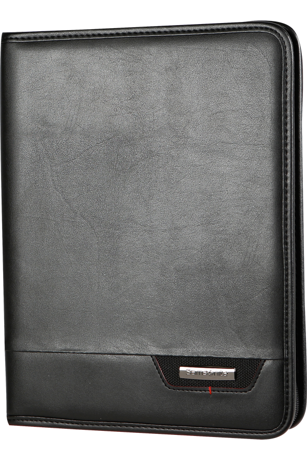 Samsonite Stationery Pro-Dlx 4 Zip Folder A4 Zwart