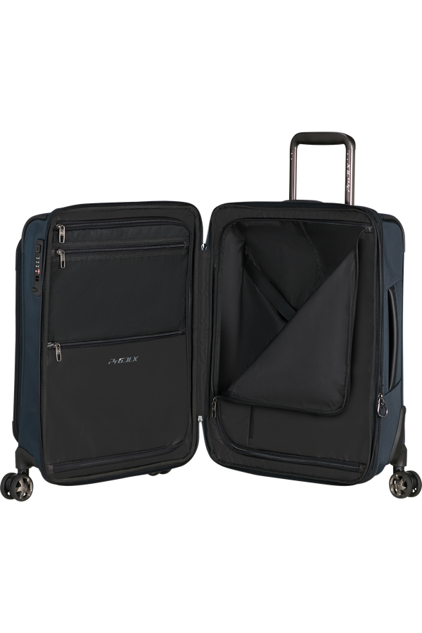 Samsonite Pro-DLX 6 Spinner Expandable 55cm  Blauw