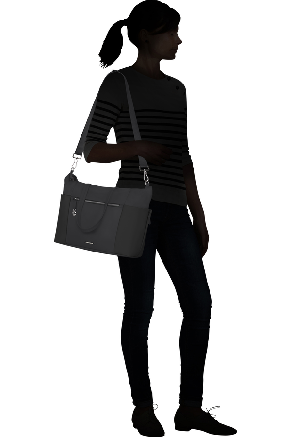 Samsonite Move Journey Travel Tote Bag 14.1'  Zwart