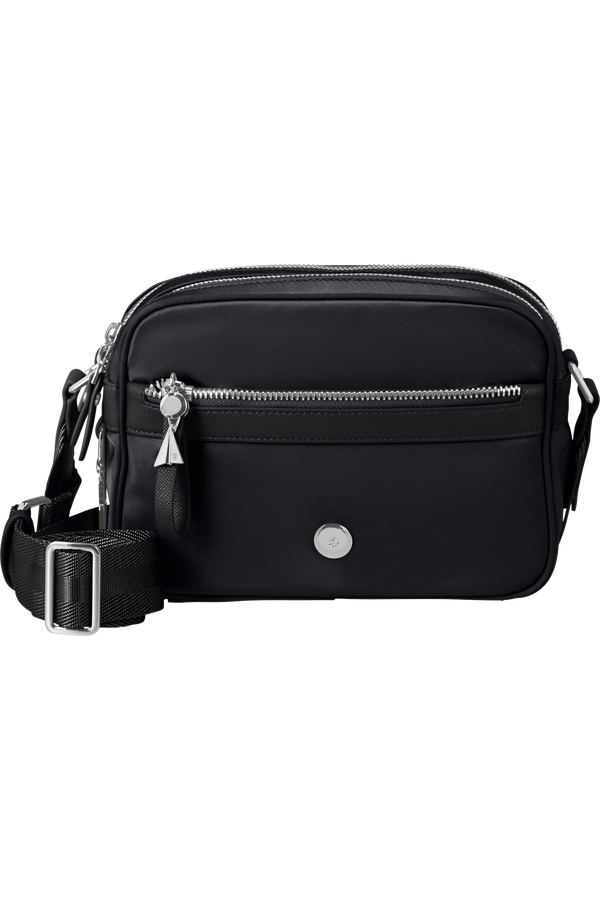 Samsonite Karissa Evo Shoulder Bag 2 Comp  Zwart