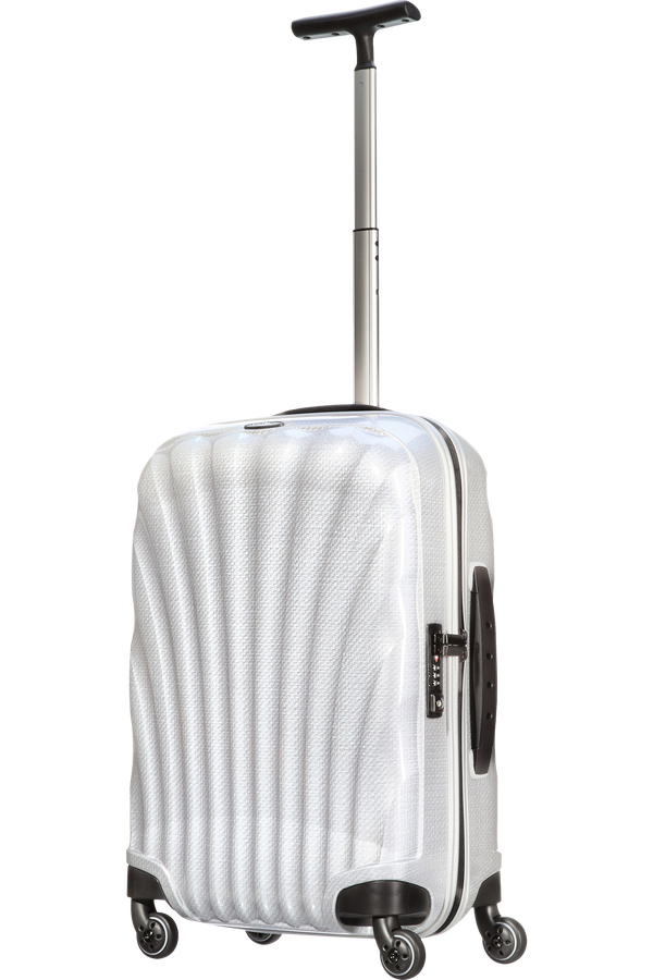 Samsonite Lite-Locked Spinner Zipped 55cm Off white