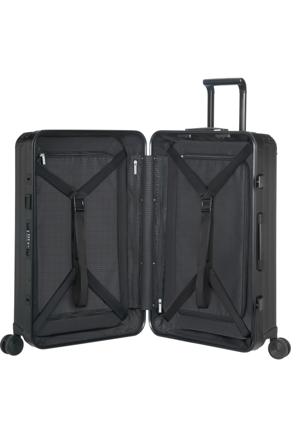Samsonite Lite-Box Alu Spinner 76cm  Zwart