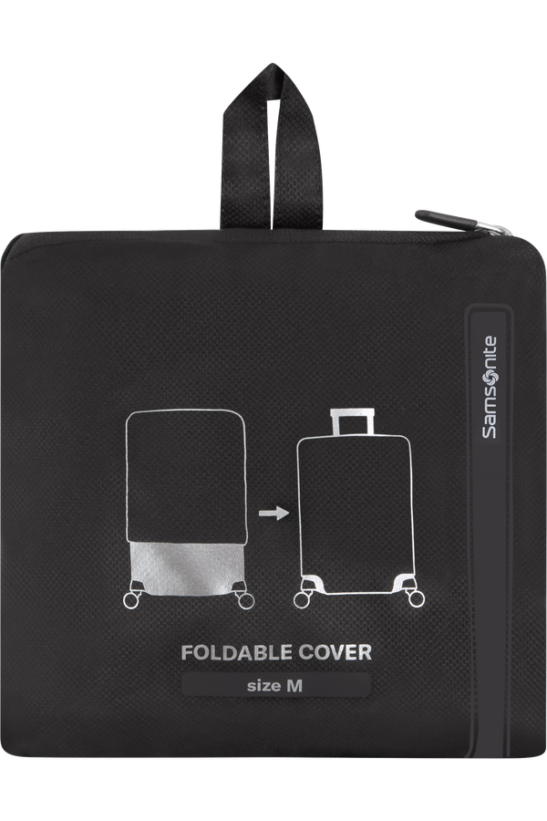Samsonite Ta Revolution Foldable Luggage Cover M  Noir
