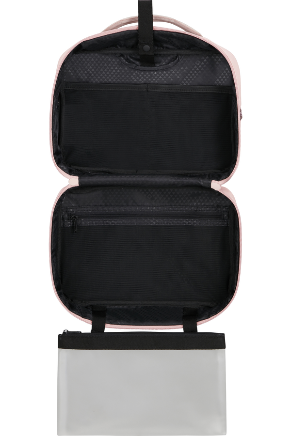 Samsonite Stackd Toilet Kit Hannging Toilet Kit  Rose