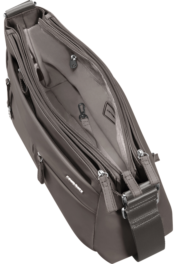 Samsonite Move 5.0 Horiz. Shoulder Bag + Flap  Gunmetal Green