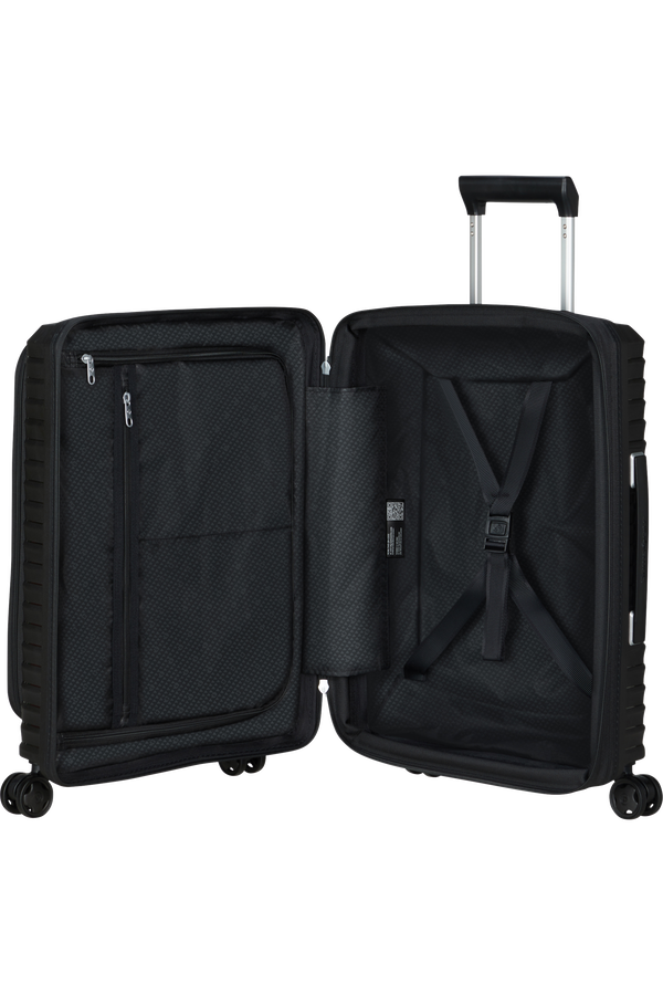 Samsonite Upscape Spinner Expandable Easy Access 55cm  Zwart