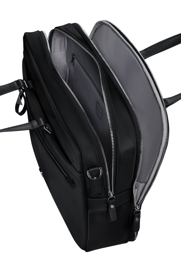 Samsonite Karissa Evo Bailhandle 15.6' 2 Comp  Zwart