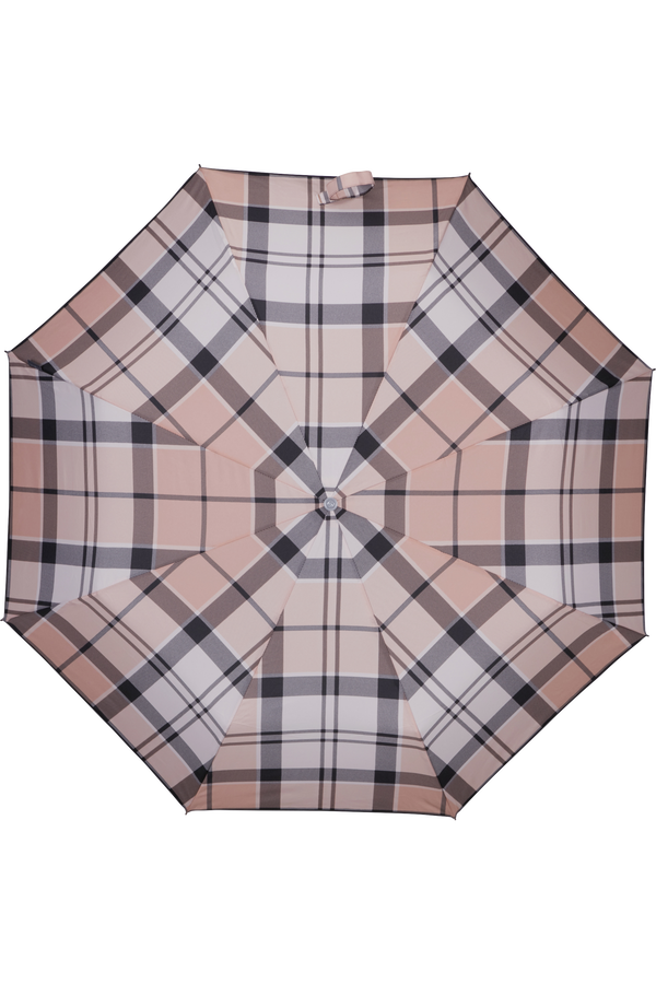 Samsonite Alu Drop S Safe 3 Sect. Auto O/C  Beige Check