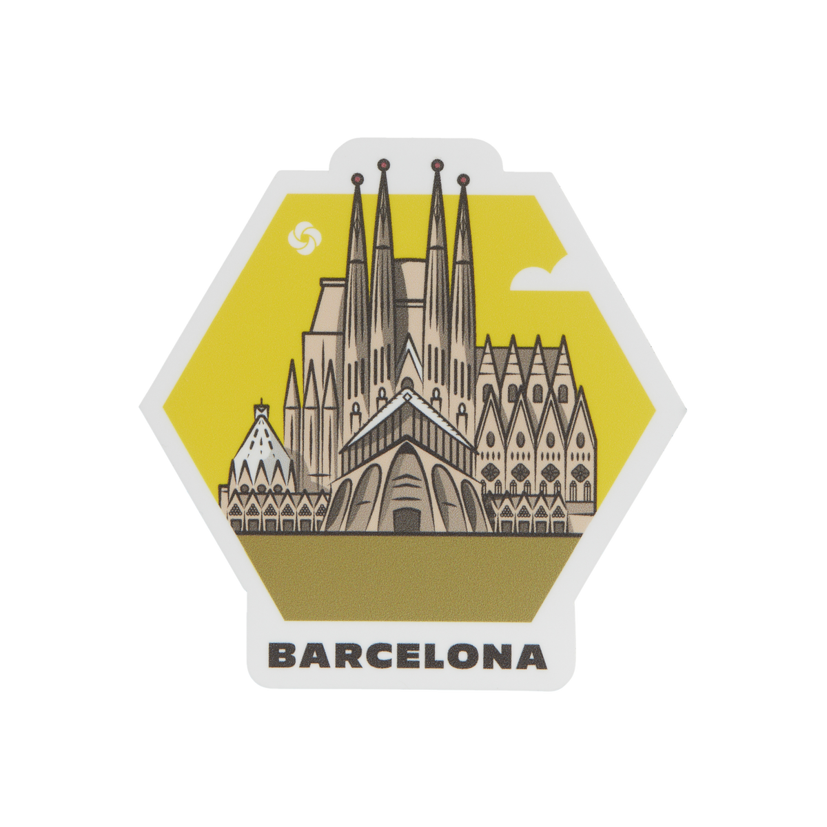 Samsonite Travel Accessories Luggage Stickers Barcelona